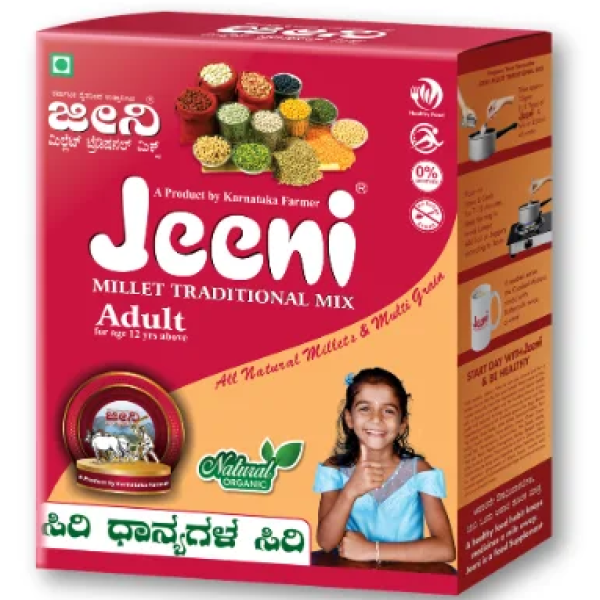 Jeeni Millet Mix Adult – 500 Gm