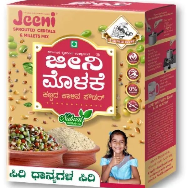 Jeeni Sprouited Cereals & Millet Mix 1Kg
